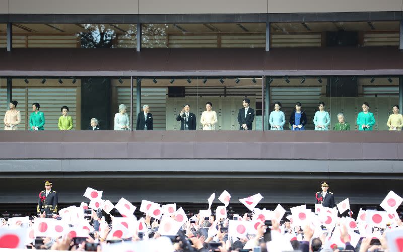 日本皇室近年爭議不斷。（圖／中央社）