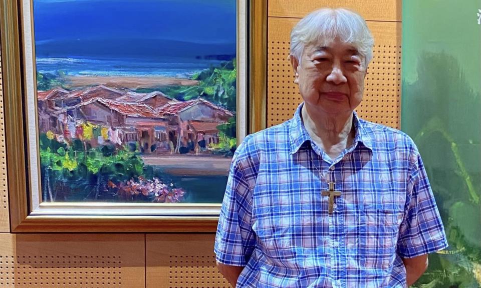 簡秀枝》愛在順手行善間 83歲的聽障畫家曾榮三旅歐有譜了