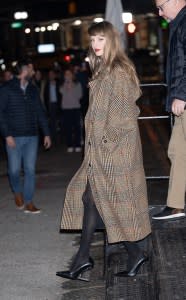 Taylor Swift in Manhattan on December 5, 2023.