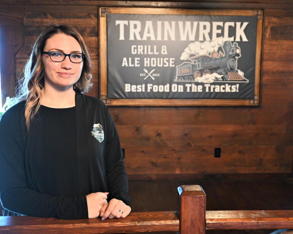Elizabeth Avra is ready to welcome the community to the historic freight depot restaurant.