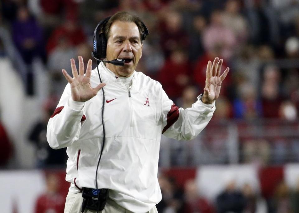 Nick Saban Alabama CFP