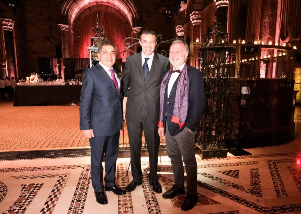 Antonino Laspina, Fabrizio Di Michele and Fabio Finotti.