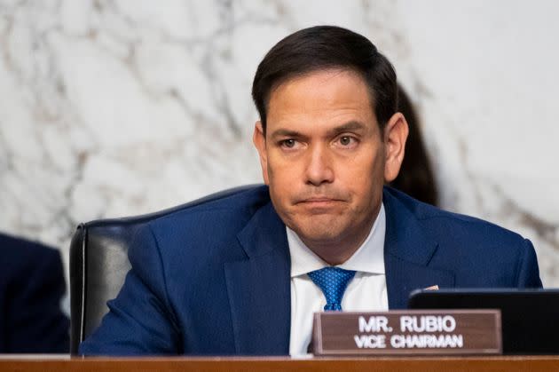 Sen. Marco Rubio (R-Fla.), who faces reelection this year, called the effort to codify same-sex marriage protections “a waste of time.” (Photo: Bill Clark via Getty Images)