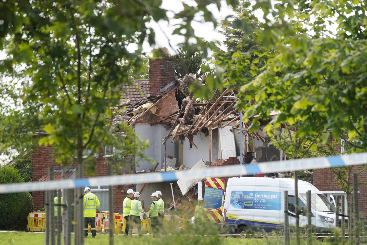 Gas suppliers survey the damage  (Owen Humphreys/PA Wire)