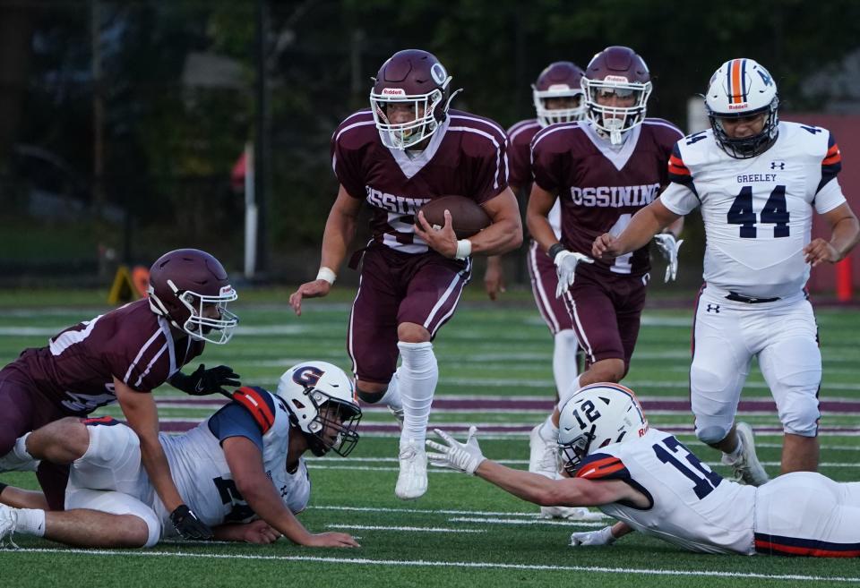 Ossining is coming off of a 29-14 win over previously undefeated North Rockland. The Pride forced six turnovers in their upset victory.