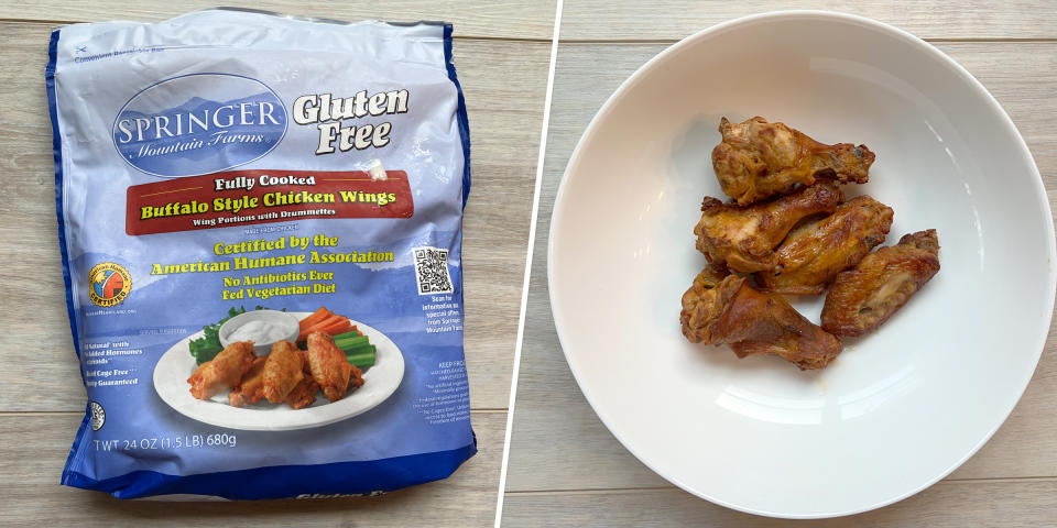 Springer Gluten-Free Buffalo Style Chicken Wings (Courtesy Joey Skladany)