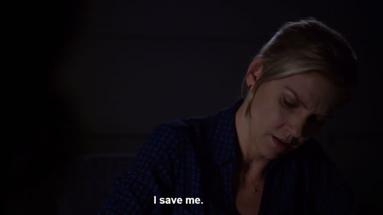 "Vos no me salvás, yo me salvo", Kim Wexler Dixit