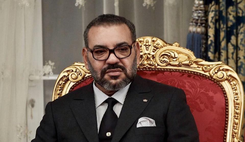 摩洛哥國王穆罕默德六世(King Mohammed VI)。 (圖:推特@M_RoyalFamily)