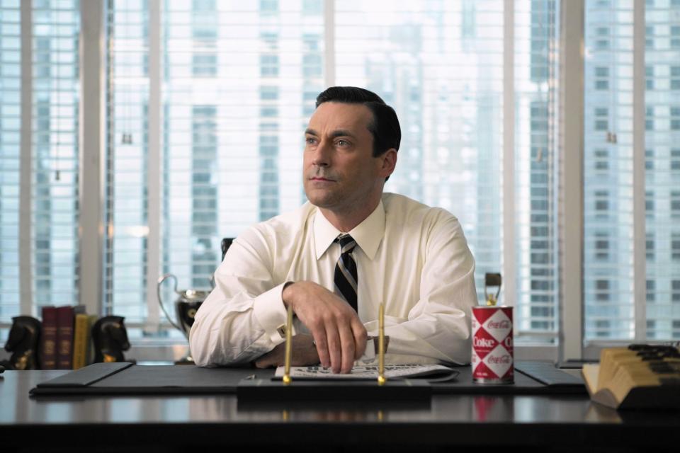 Jon Hamm as Don Draper in "Mad Men."