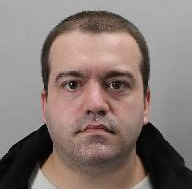 Jeffrey Daniel MacIntyre, 30, is shown in an undated photo from Halifax Regional Police. He was arrested at a Halifax mall Thursday night.  (Halifax Regional Police - image credit)