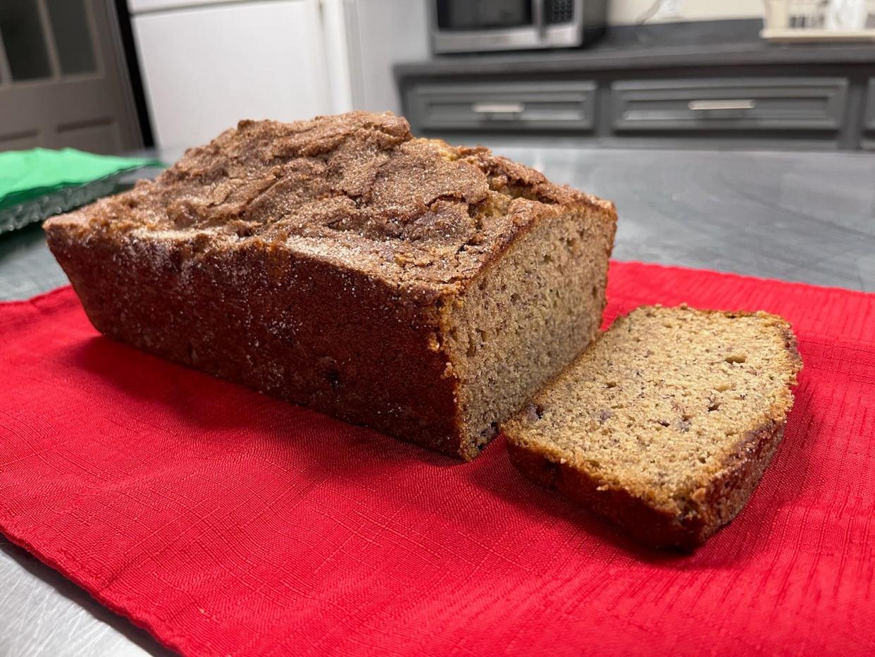 Banana bread was originally promoted to encourage the use of over-ripe bananas and on-hand ingredients.