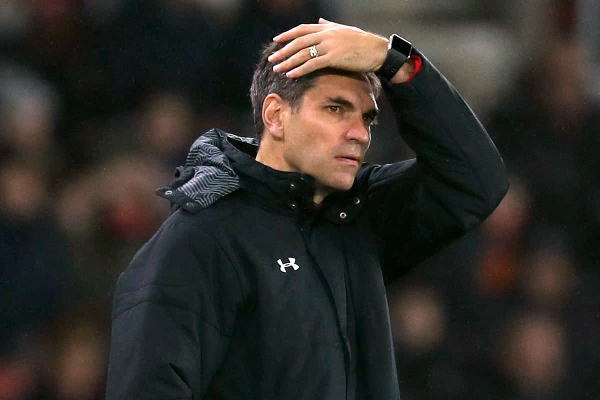 Southampton sacked Mauricio Pellegrino on this day in 2018 (Andrew Matthews/PA) (PA Archive)