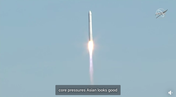 Facebook closed captions for Antares NG-11 mission