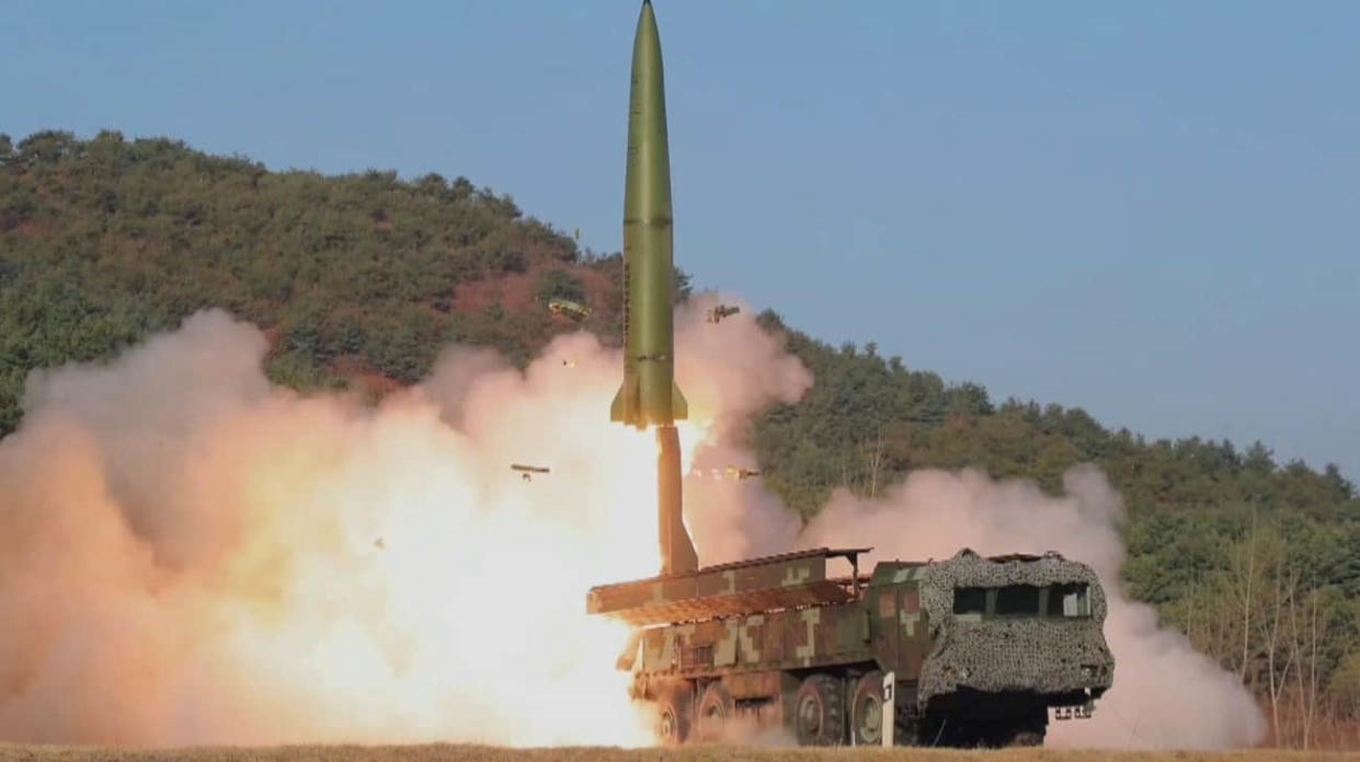 Hwasong-11 ballistic missiles. Stock photo: Defence Security Asia