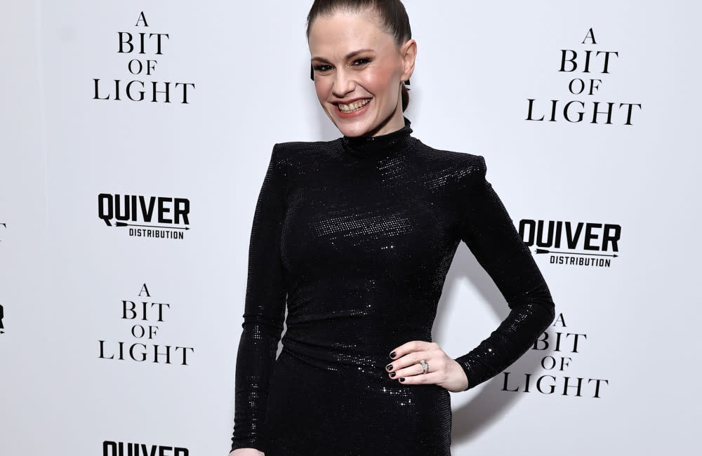 Anna Paquin was seen using a cane at the premiere of her latest film credit:Bang Showbiz