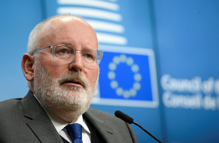 Frans Timmermans: 'it is a collective European responsibility'