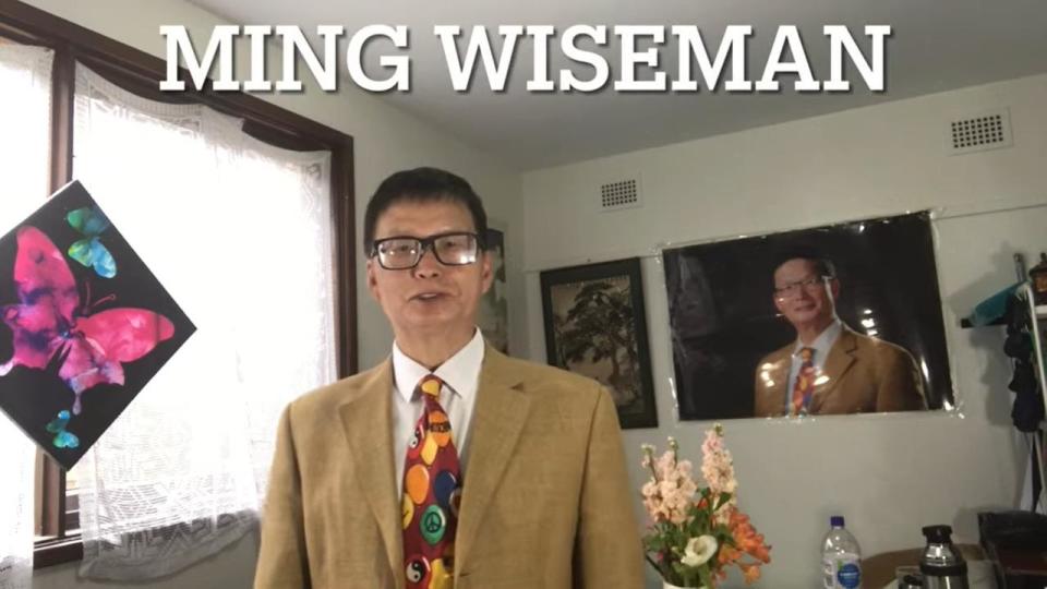 Assignment Freelance Picture Ming Wiseman made a YouTube video about Danny Lim following the\n assault. Picture: Supplied/YouTube.