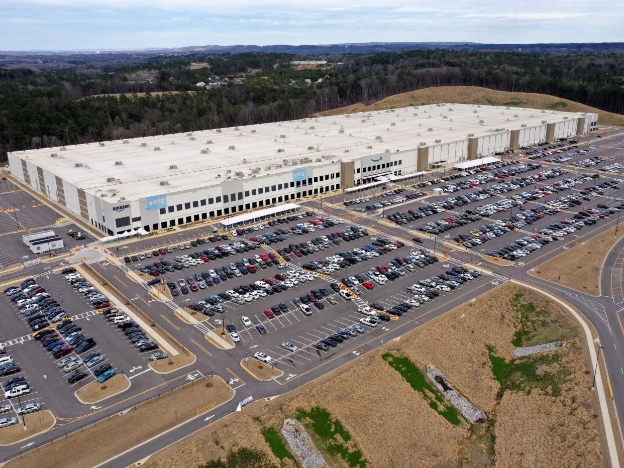 Amazon Bessemer warehouse