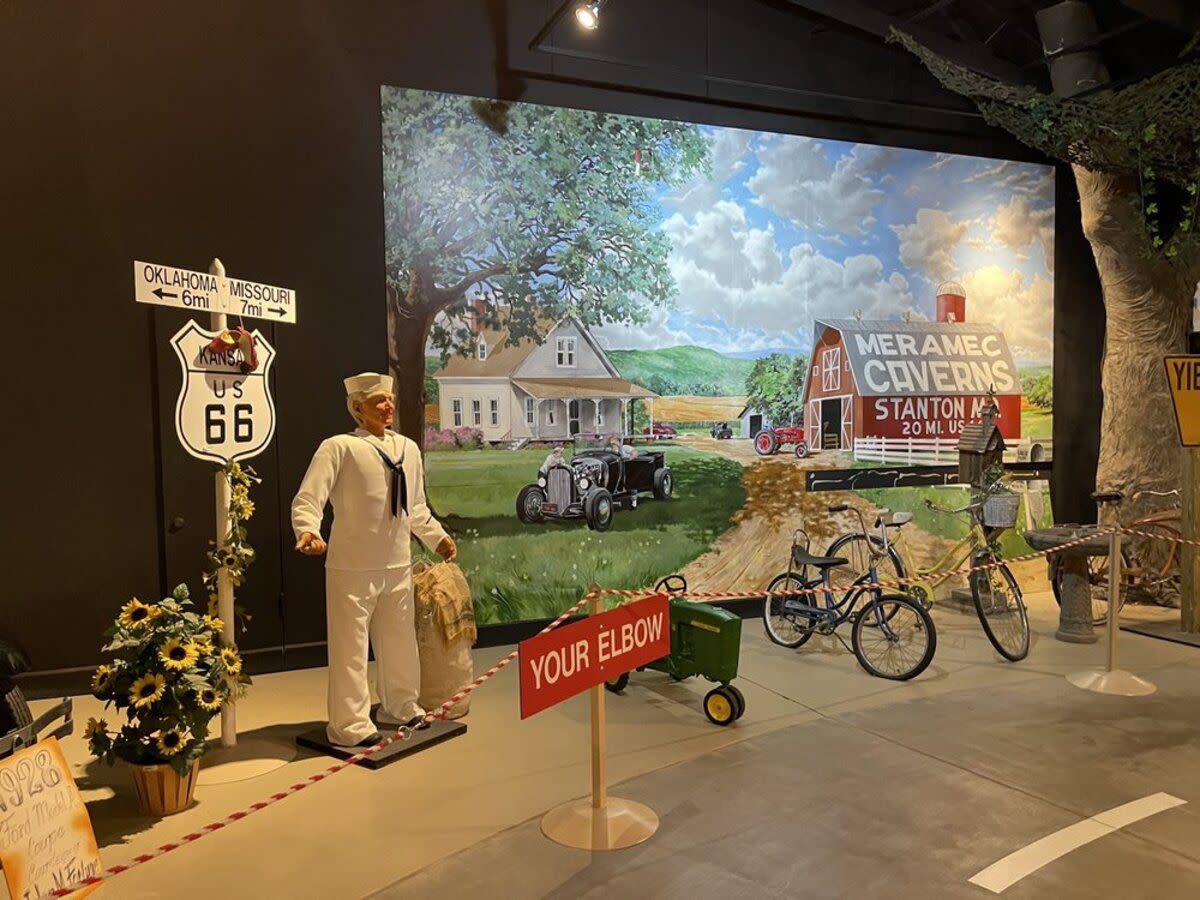 The National Route 66 Museum, Elk City, Oklahoma showcasing an exhibit inside