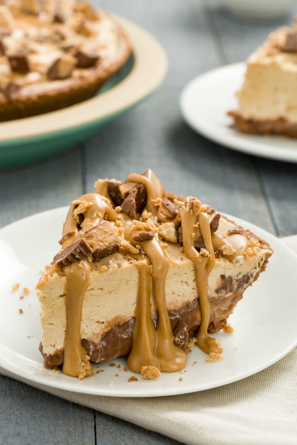 Chocolate-Peanut Butter Cool Whip Pie