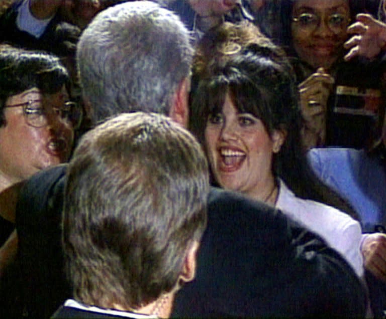 Former US president Bill Clinton is probably the best known survivor of impeachment proceedings after a sex scandal involving Monica Lewinsky (R)