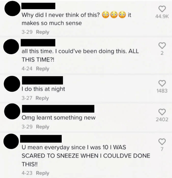 The comment section of a video by user&#xa0;alicewillliams