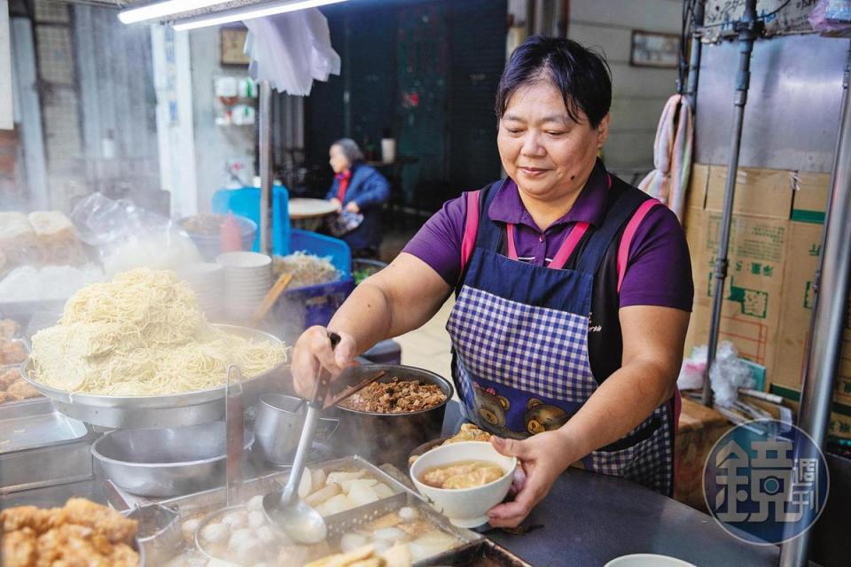 林家素食被認為可能是彰化市的一家素食麵。