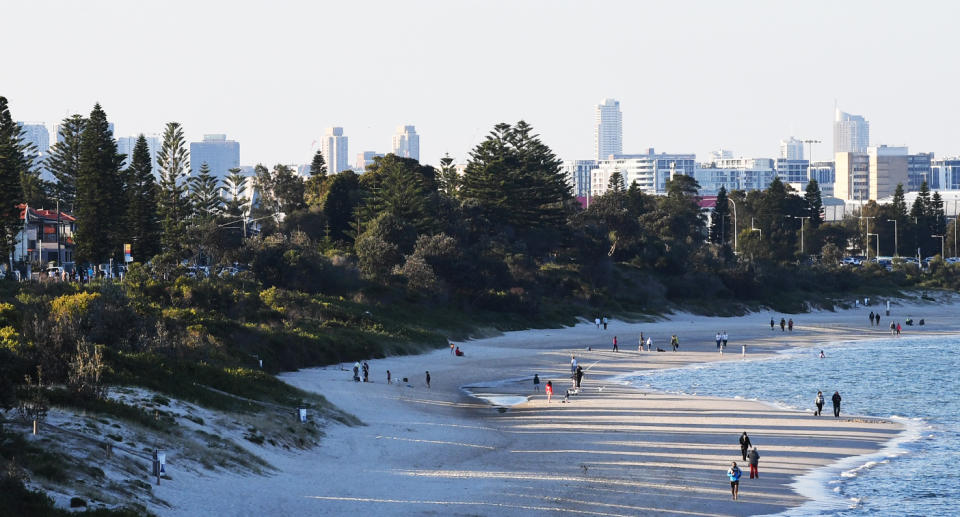 The syringe was located at Brighton-le-Sands beach close to children. Source: Getty