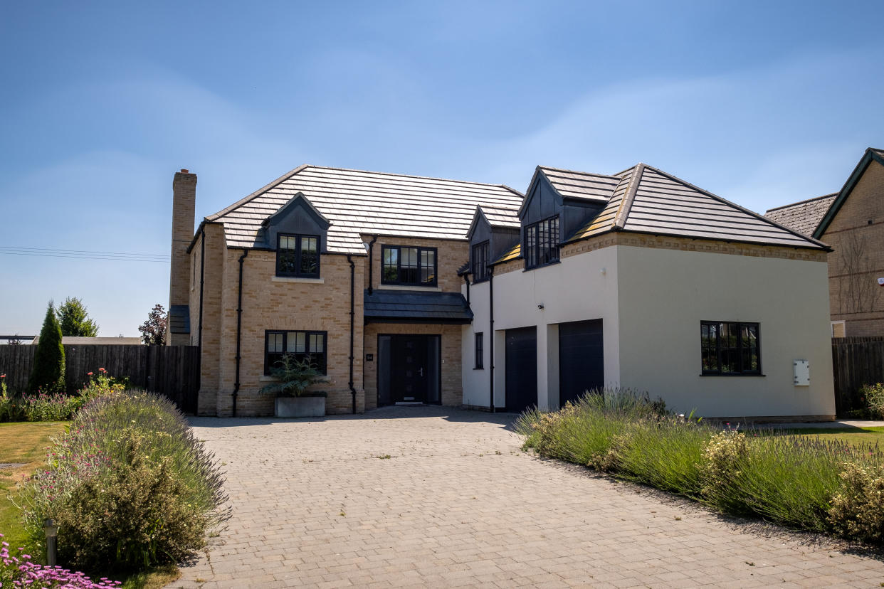 House in the village of Wicken built five years ago is to be demolished due to the inadequate of the foundations.  The Â£725,000 5 bed detached house was built back in 2017 but will now have to be demolished and rebuilt  due to structural movment. See SWNS copy SWCAHouse:A couple's Â£725,000 dream retirement home in the countryside is to be demolished  - just FIVE YEARS after it was built.  Madeline and Alastair Price, aged 70 and 69, can't even open the front door of their wonky five-bed house, which they bought in 2018.  The couple's detached home, which overlooks open fields in Cambridgeshire, is laden with metre-long cracks as it's being 