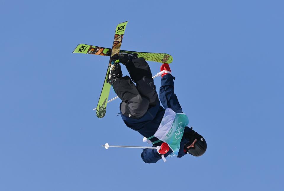 Kirsty Muir of Team Great Britain performs a trick (Getty Images)