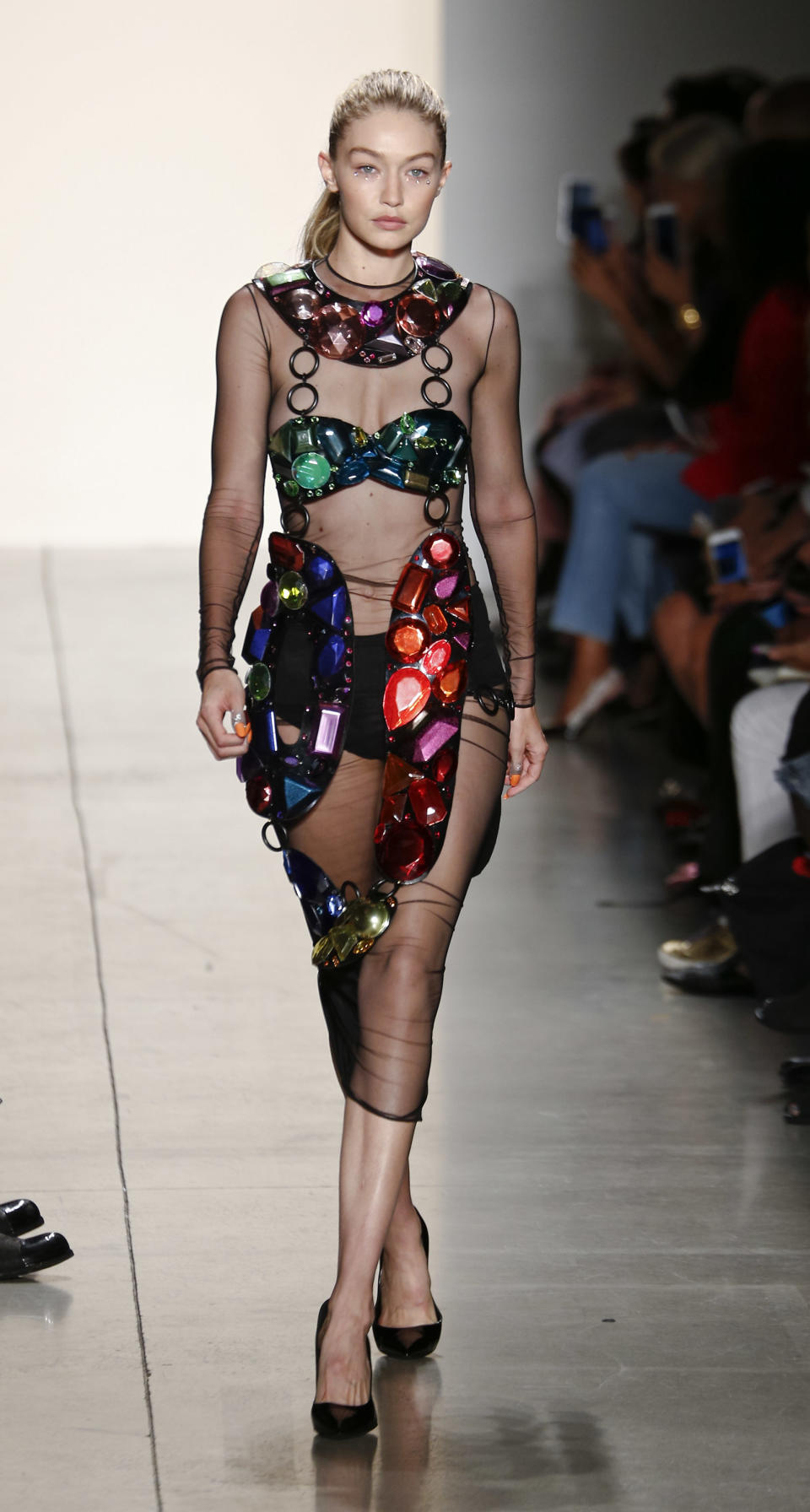 Gigi Hadid at Jeremy Scott