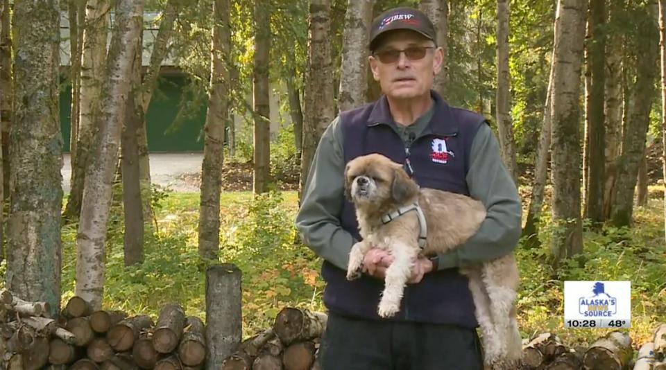 Mike Mitchell, Anchorage man and his dog make lap around the planet, walking over 24,901 miles in the past 8 years