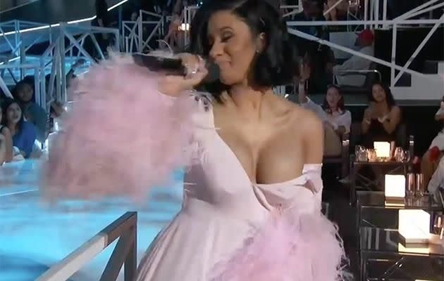 2017 VMAs: Cardi B's Nipple Slip