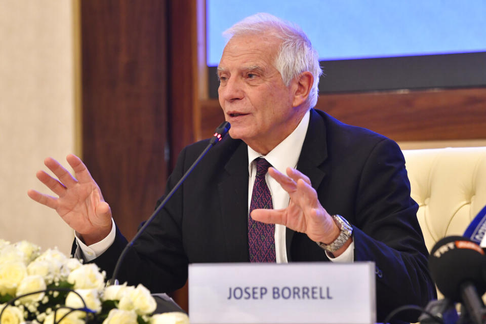 歐盟外交與安全政策高級代表何塞普·波瑞爾（Josep Borrell）   圖 : 達志影像/美聯社