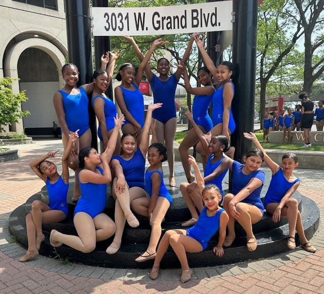 When the weather gets warm, Detroit-Windsor Dance Academy summer campers have been known to set up camp outside in the New Center Area near the DWDA studio in New Center One.