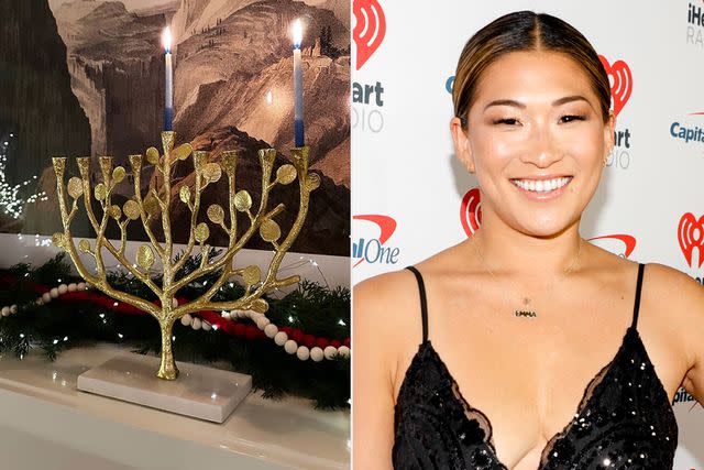 <p>Jenna Ushkowitz/Instagram; River Callaway/Variety via Getty</p> Jenna Ushkowitz