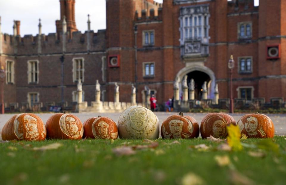 Hampton Court Palace was built by Cardinal Thomas Wolsey, the chief minister of Henry VIII (Steve Parsons/PA) (PA Wire)