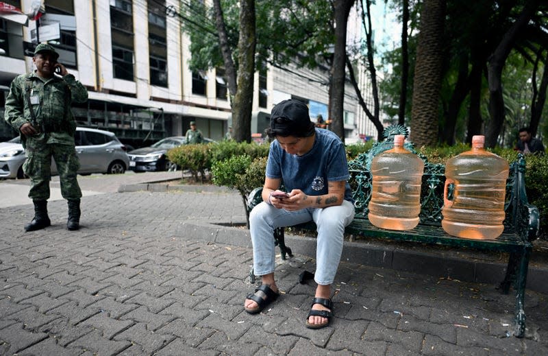 San Lorenzo Park in Mexico City, on April 11, 2024 - Photo: ALFREDO ESTRELLA/AFP (Getty Images)