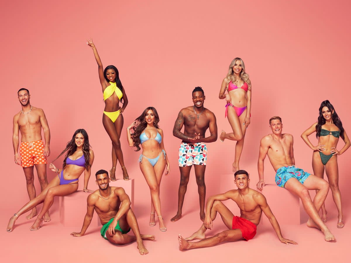 Contestants on the new series of ‘Love Island’  (ITV)