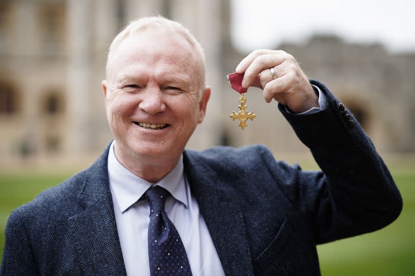 Alex McLeish at Windsor Castle