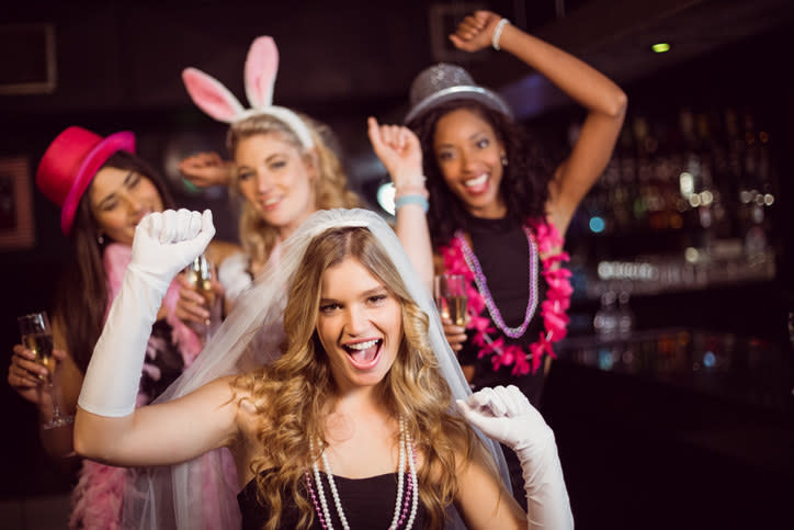 a bachelorette party