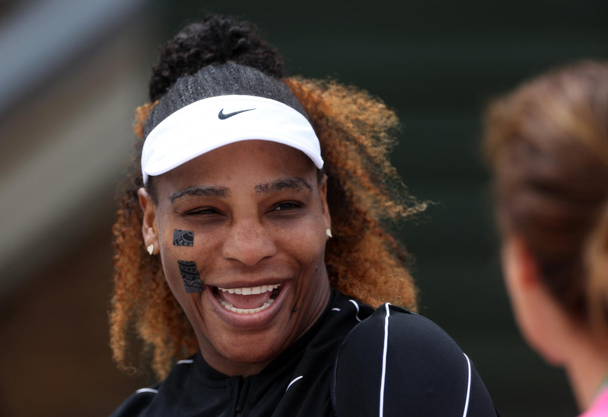 Serena Williams says Legos helps her relax before a match. (Photo: REUTERS/Paul Childs)