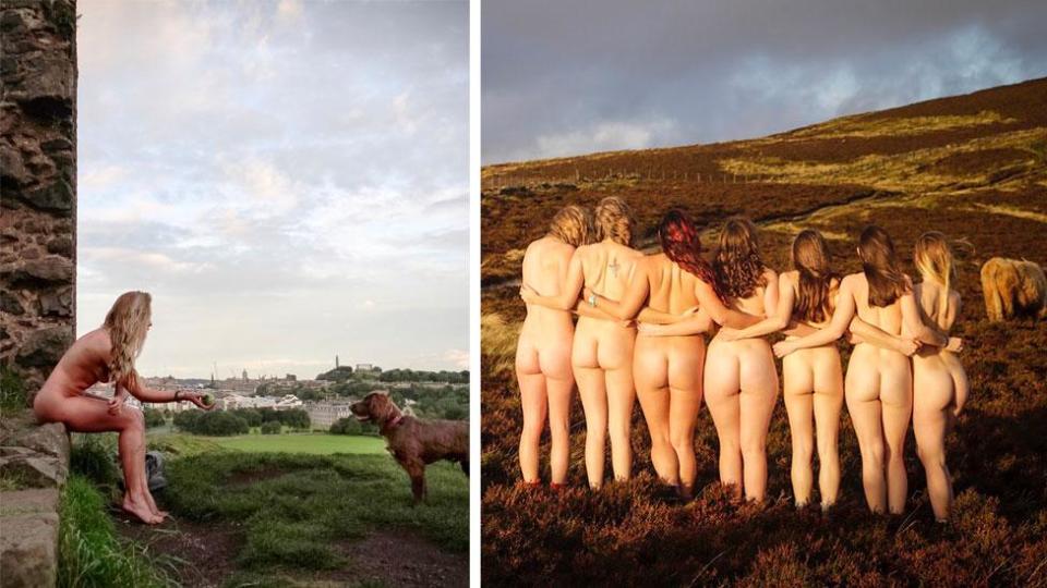 <p>Vet students pose nude for charity calendar</p>