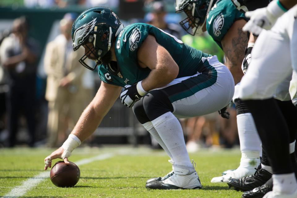 Philadelphia Eagles' Jason Kelce