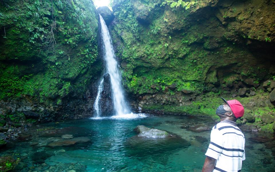 Ossie at Jacko Falls - Mark Stratton