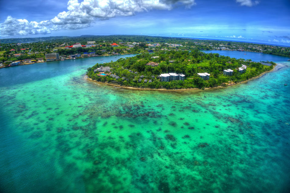 Almost 2,000 miles west of Australia, this picturesque archipelago nation is home to rugged islands, deserted beaches and stunning Pacific wildlife. Vanuatu comprises over 80 islands and has the highest density of languages per capita in the world — over 100 native languages are spoken throughout the archipelago. The range of activities on offer are also diverse — from hiking up a volcano to world-class scuba diving.