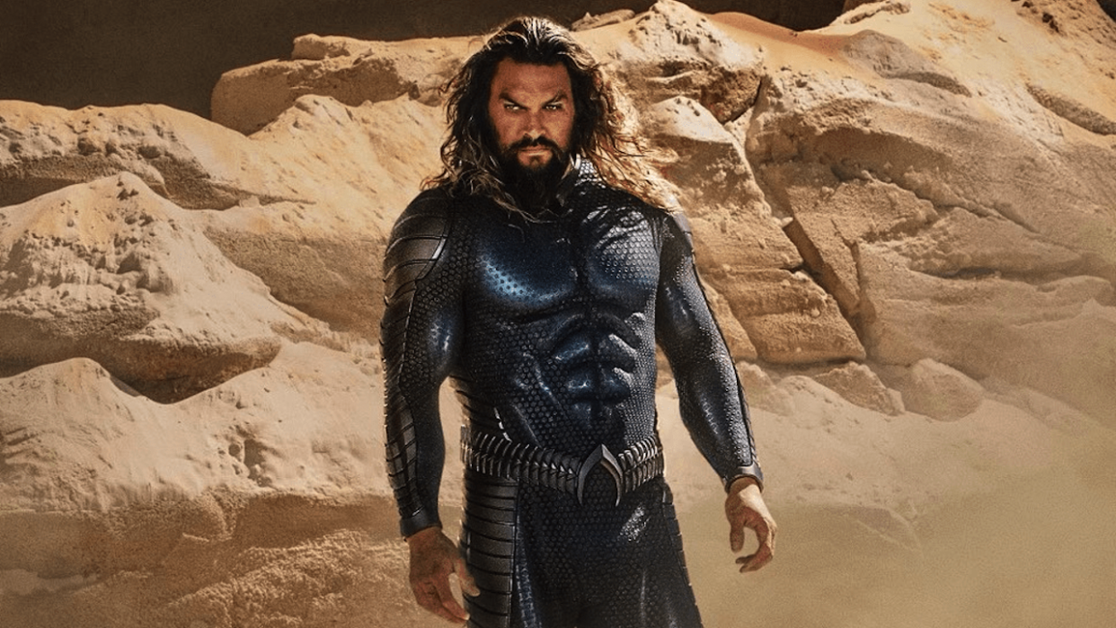  Jason Momoa in Aquaman and the lost kingdom suit 