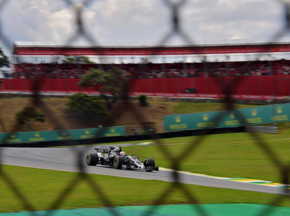 Lewis Hamilton to start from pit lane after crashing out of Brazilian Grand Prix qualifying as Valtteri Bottas takes pole