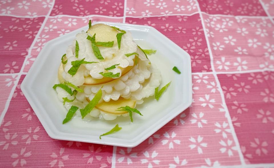 涼菜食譜│蘋果白玉苦瓜漬 冰涼消暑