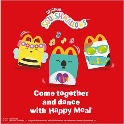 Squishmallows are coming to McDonald's Happy Meals